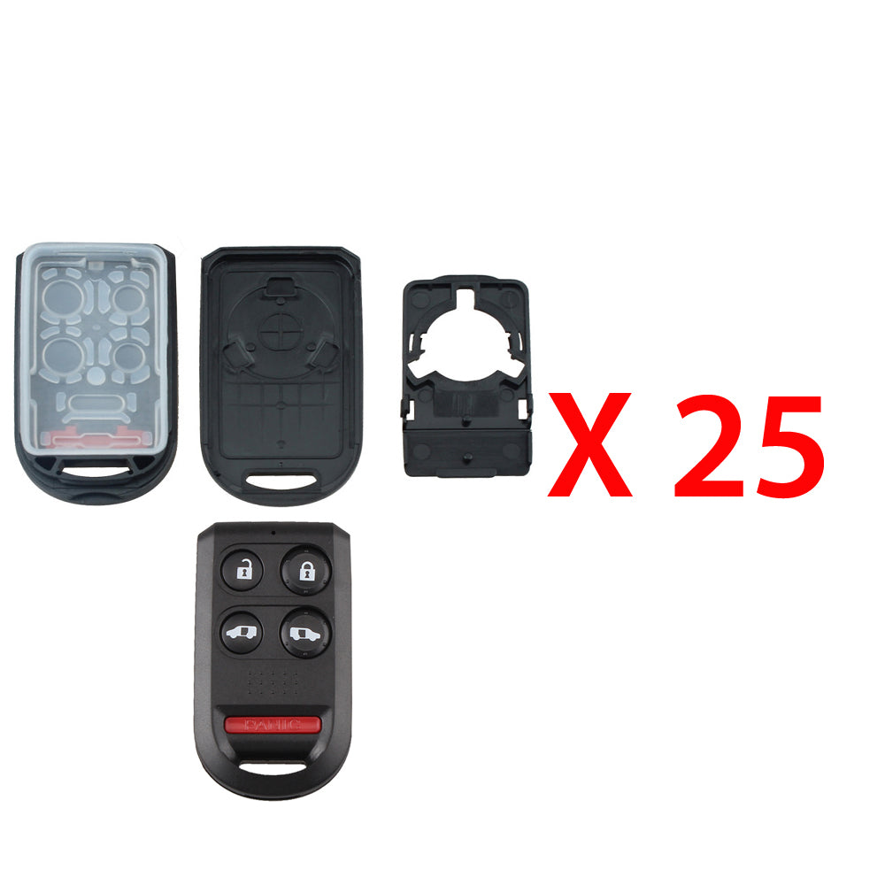 2005 - 2009 Replacement for Honda Remote Control shell Case 5B (25 Pack)