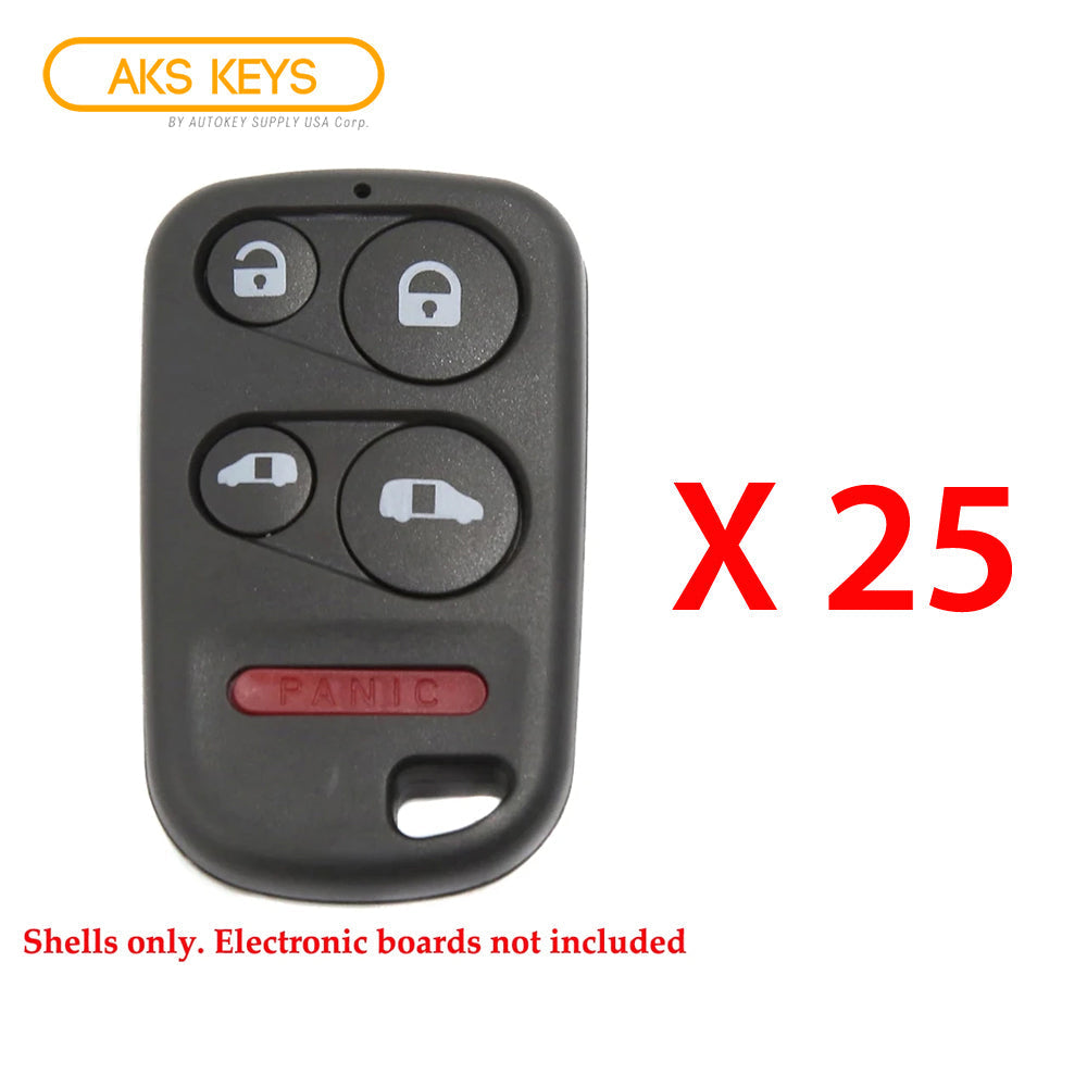 2002 - 2004  Replacement for Remote Control Shell Case 5B for Honda (25 Pack)