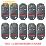 New Replacement Remote Keyless Fob Case Shell 4B for Acura / Honda FCC# KOBUTAH2T (10 Pack)