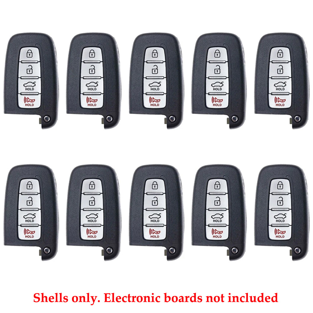 New Smart Prox Replacement Remote Keyless Case Shell Housing For Hyundai Kia (10 Pack)