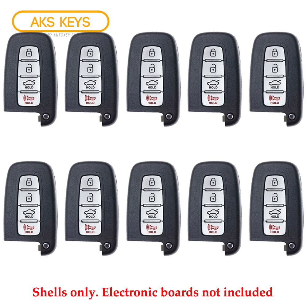 New Smart Prox Replacement Remote Keyless Case Shell Housing For Hyundai Kia (10 Pack)