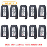 New Smart Prox Replacement Remote Keyless Case Shell Housing For Hyundai Kia (10 Pack)