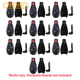 2010 - 2014 Jeep Fobik Key Shell 5B (10 Pack)