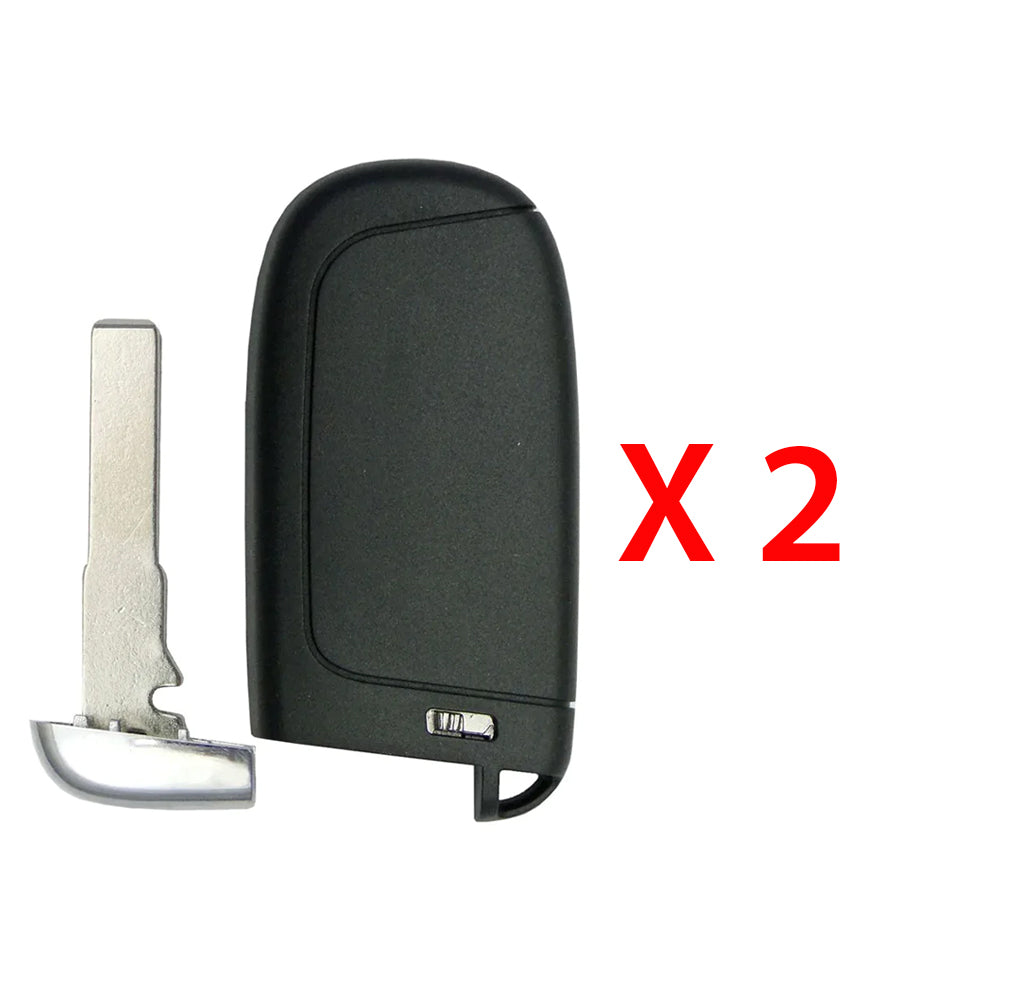 Jeep Smart Key Shell Pad 5B for FCC# M3N-40821302 - SIP22 (2 Pack)