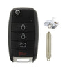 2014 - 2018 Kia Forte Flip Key Shell 4B - KK8 (HY15)