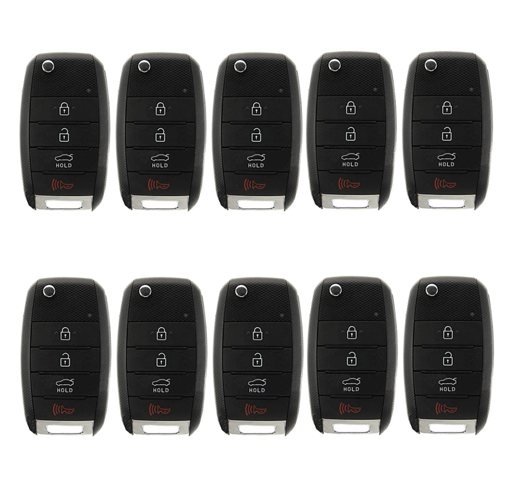 2014 - 2018 Kia Forte Flip Key Shell 4B - KK8 (HY15) (10 Pack)