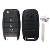 Kia Remote Head Flip Key Shell for FCC# TQ8-RKE-3F05