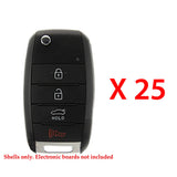 Kia Remote Head Flip Key Shell for FCC# TQ8-RKE-3F05 (25 Pack)