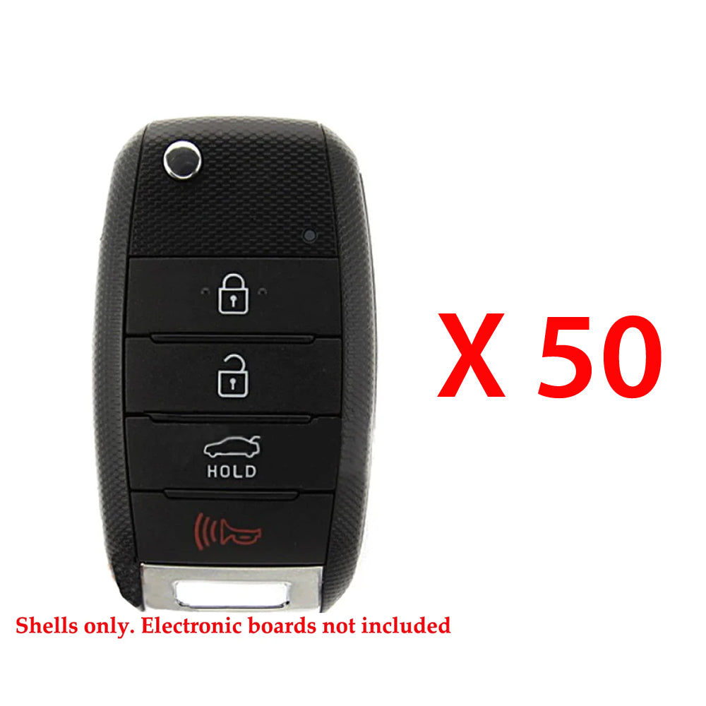 Kia Remote Head Flip Key Shell for FCC# TQ8-RKE-3F05 (50 Pack)