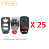 2006 - 2011 Kia Remote Shell 4B (25 Pack)