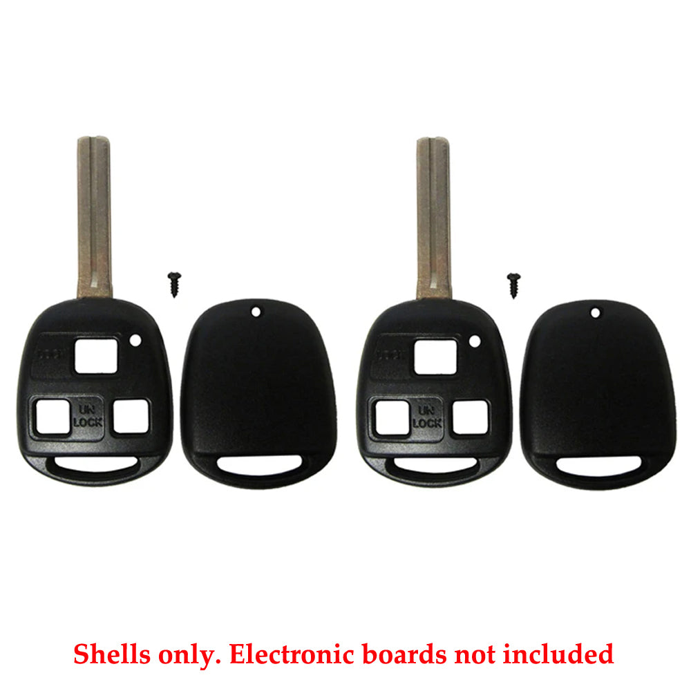 1998 - 2009 Lexus Remote Key Shell (2 Pack)