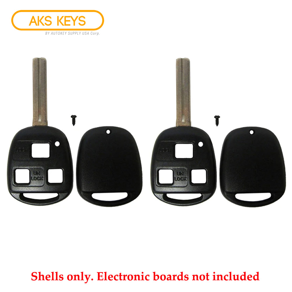 1998 - 2009 Lexus Remote Key Shell (2 Pack)