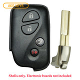 2010 - 2012 Lexus Smart Key Remote Shell  4B for FCC# HYQ14ACX