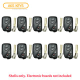 2010 - 2012 Lexus Smart Key Remote Shell  4B for FCC# HYQ14ACX (10 Pack)