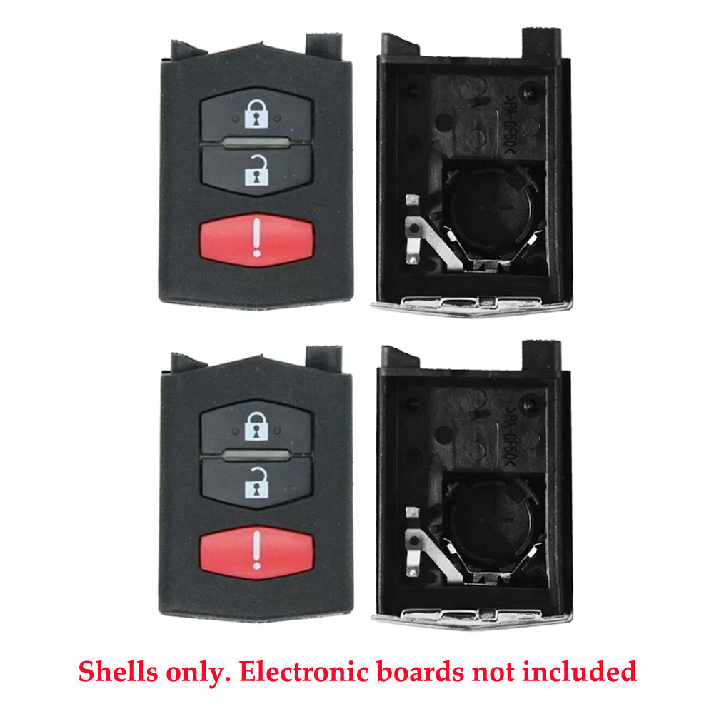 2006 - 2012 Mazda Remote Shell 3B (2 Pack)