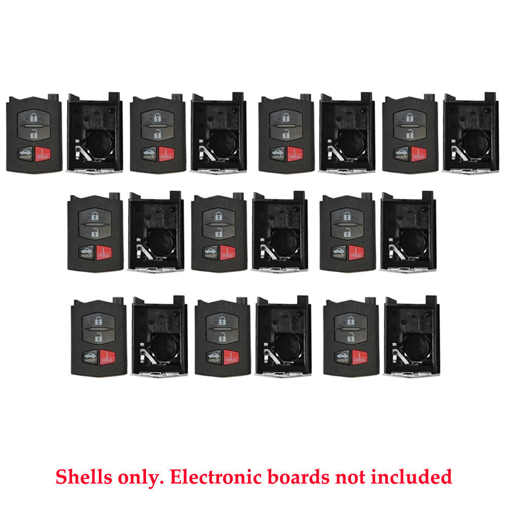 2009 - 2012 Mazda Remote Shell 4B (10 Pack)