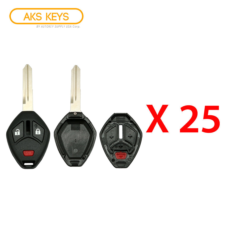 2006 Mitsubishi Remote Key Shell 3B Mit6 (25 Pack)