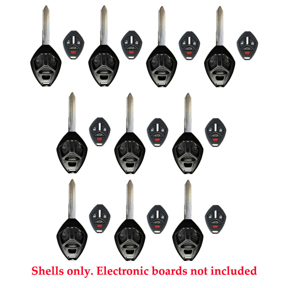 2006 -2007 Mitsubishi Remote Key Shell 4B - MIT6 (10 Pack)