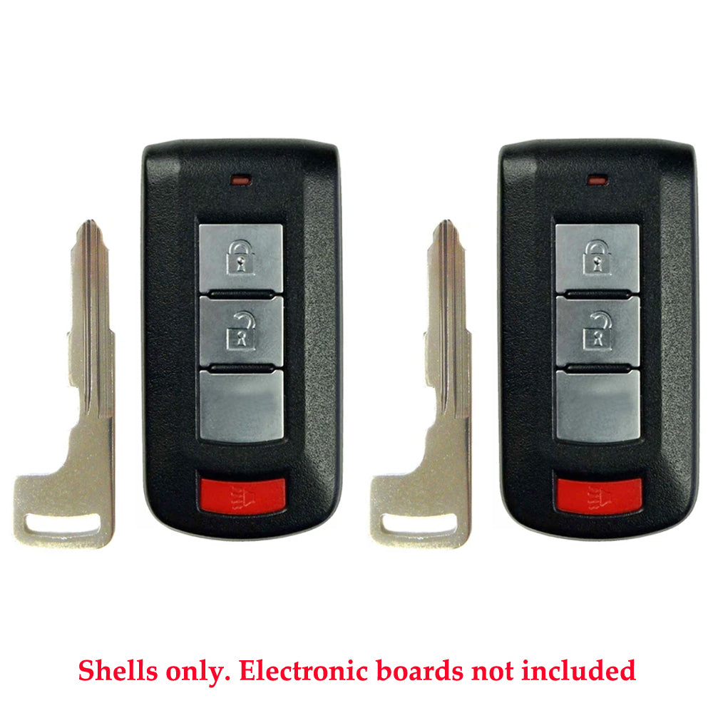 Mitsubishi Smart Key Shell 3B (2 Pack)