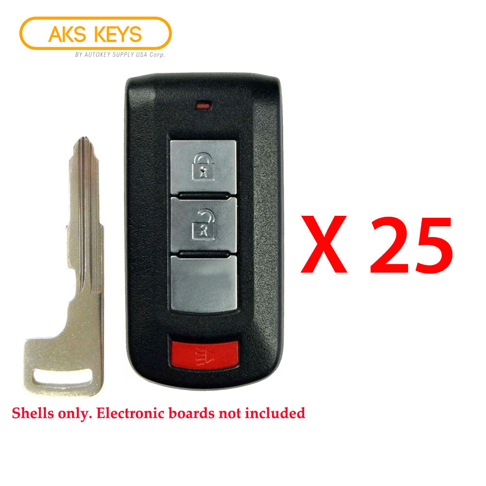 Mitsubishi Smart Key Shell 3B (25 Pack)