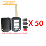 2016 - 2017 Mitsubishi Lancer Remote Head Key Shell 4B (50 Pack)