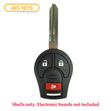 2003 -2013 Nissan Remote Key Shell 3B