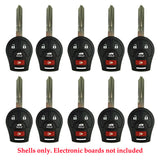 2003 -2013 Nissan Remote Key Shell 4B (10 Pack)