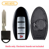 2007 - 2014 Nissan Smart Prox. Key Shell 4B