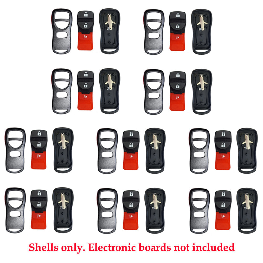 2002 - 2014 Nissan Remote Shell 3B Fits for Fcc# KBRASTU15 (10 Pack)