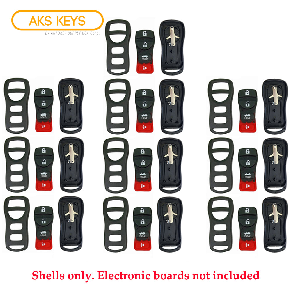 2002 - 2012 Nissan Remote Sell 4B Fits for Fcc KBRASTU15 (10 Pack)