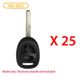 1999 - 2002 SAAB Remote Key Shell 3B (25 Pack)