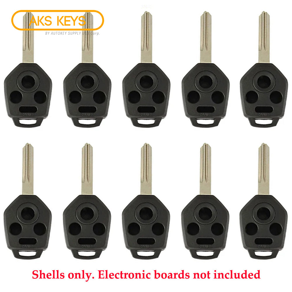 2008 - 2014 Subaru Remote Key Shell 4B / DA34 (10 Pack)