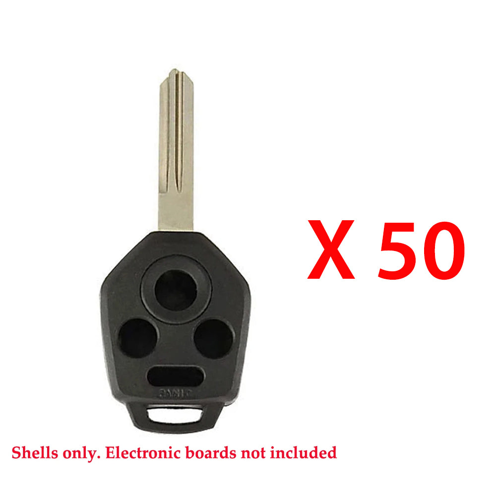 2008 - 2014 Subaru Remote Key Shell 4B / DA34 (50 Pack)