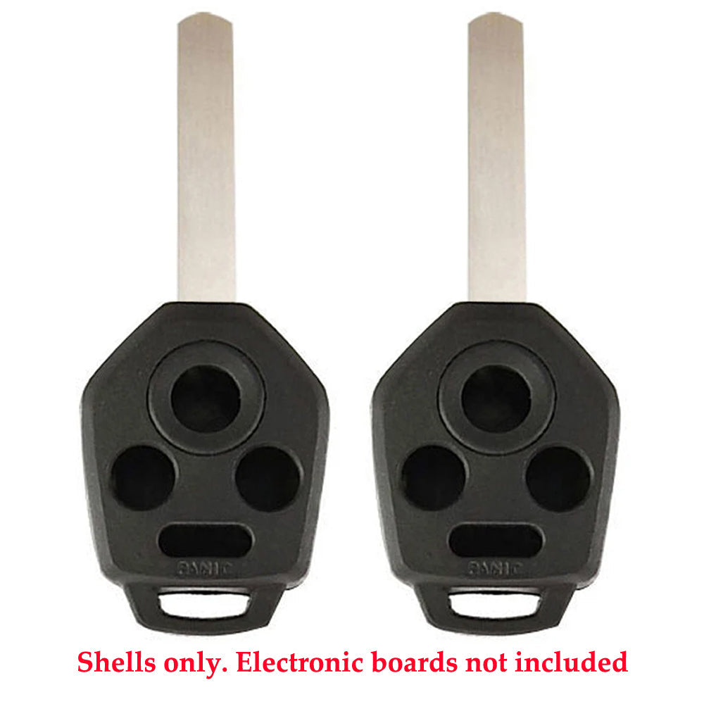 2010 - 2014 Subaru Remote Key Shell 4B / SUB1 (2 Pack)