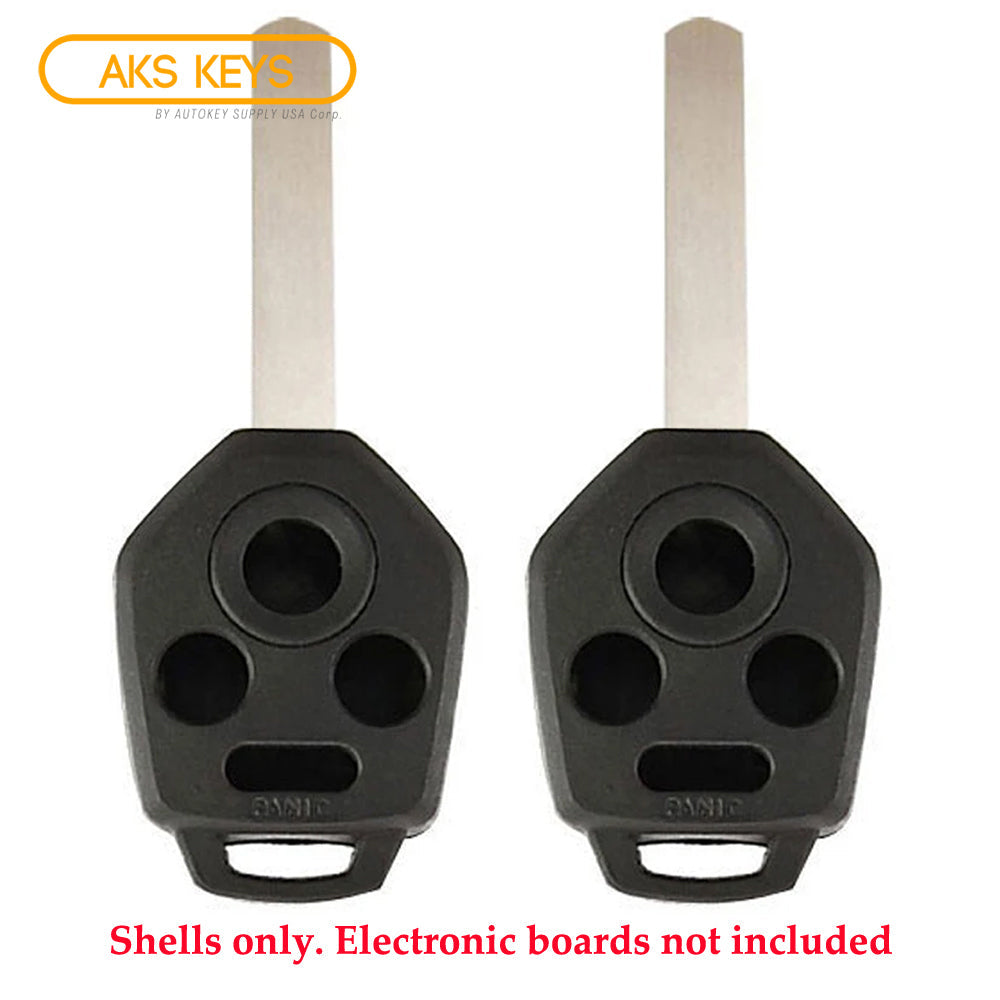 2010 - 2014 Subaru Remote Key Shell 4B / SUB1 (2 Pack)