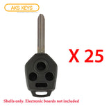 2012 - 2017 Subaru Remote Key Shell (25 Pack)