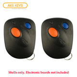 New Replacement for Remote Control Shell 2B for Subaru for FCC# A269ZUA111 (2 Pack)