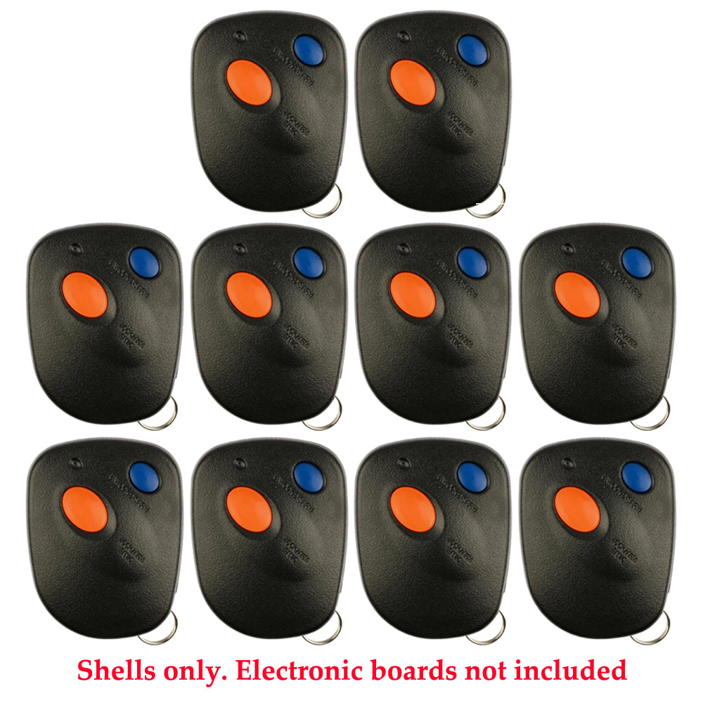 New Replacement for Remote Control Shell 2B for Subaru for FCC# A269ZUA111 (10 Pack)