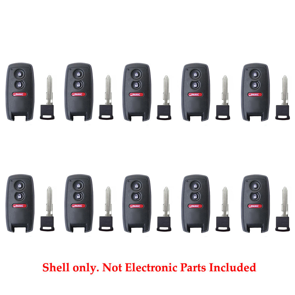 2007 - 2011 Suzuki Smart Prox Key Shell 3B for FCC# KBRTS003 (10 Pack)