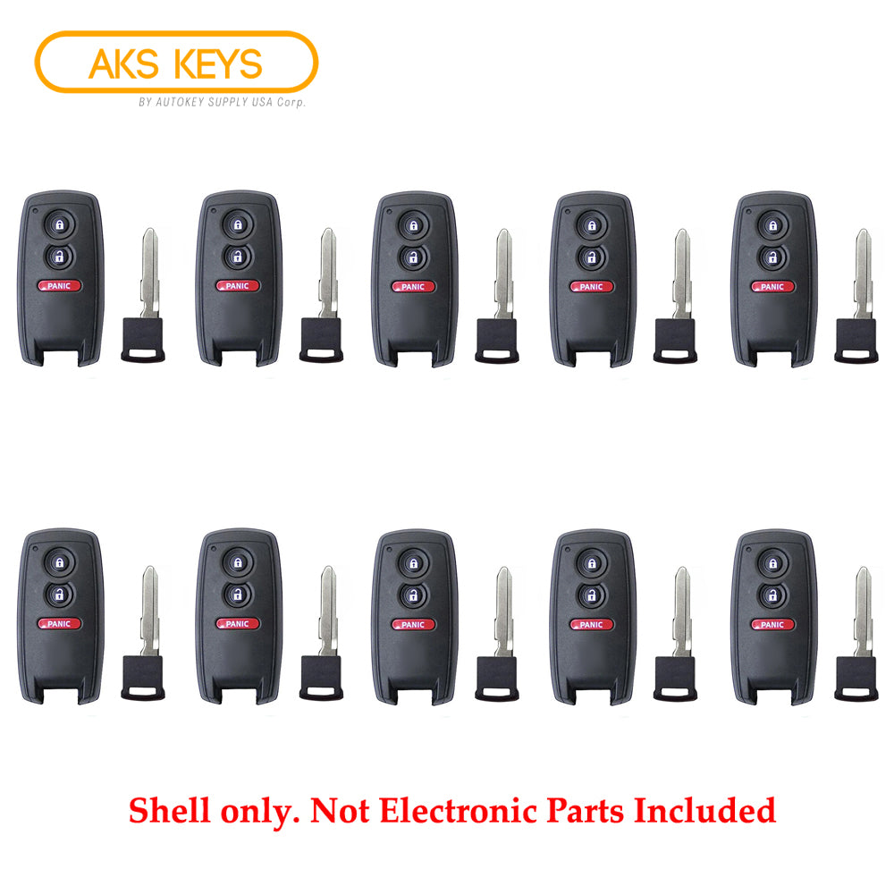 2007 - 2011 Suzuki Smart Prox Key Shell 3B for FCC# KBRTS003 (10 Pack)