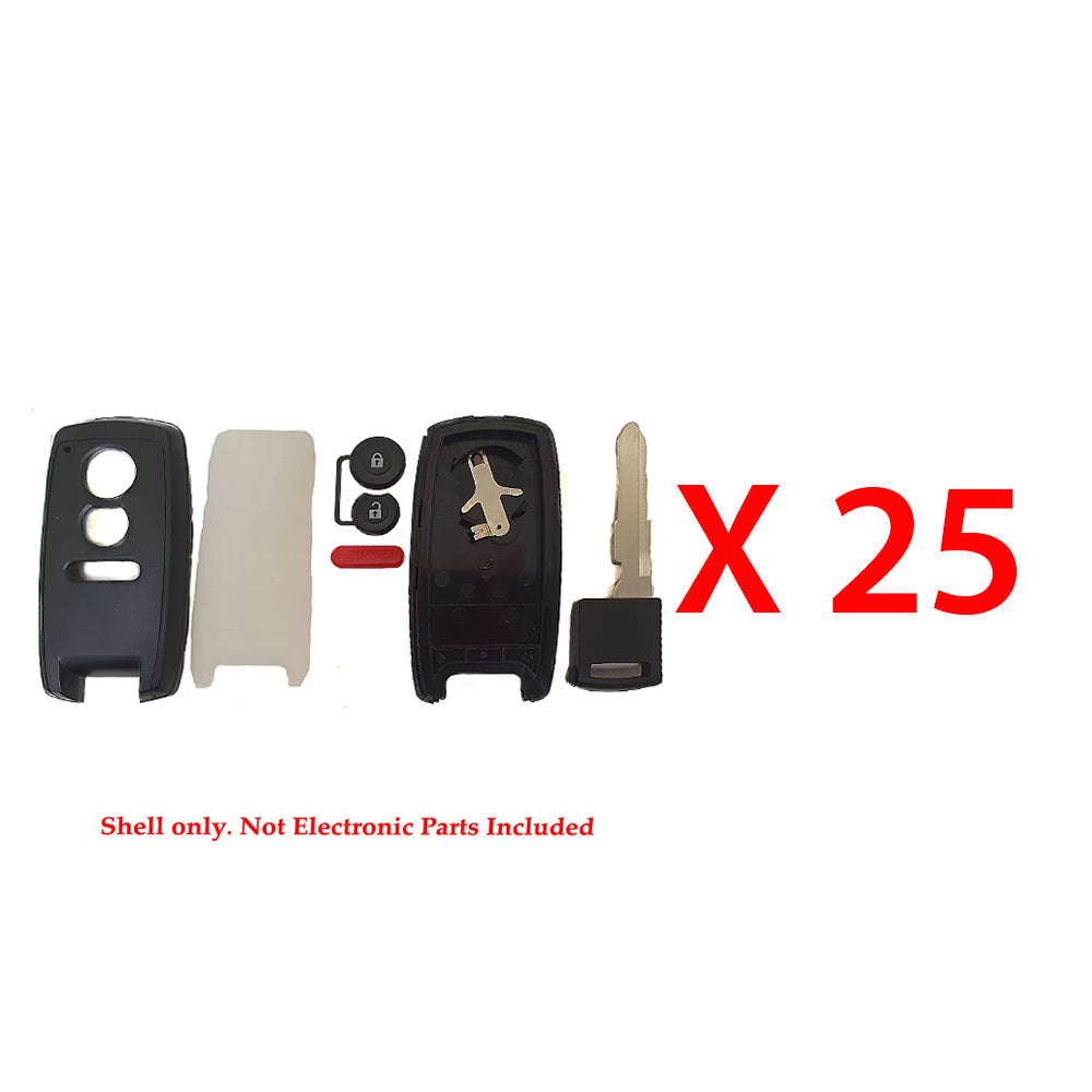 2007 - 2011 Suzuki Smart Prox Key Shell 3B for FCC# KBRTS003 (25 Pack)