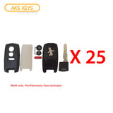 2007 - 2011 Suzuki Smart Prox Key Shell 3B for FCC# KBRTS003 (25 Pack)