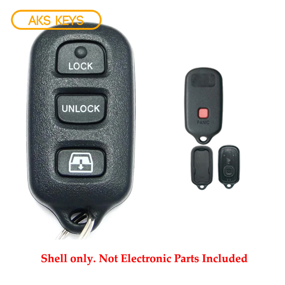 2004 - 2009 Toyota Remote Control Shell 4B for FCC# HYQ12BAN / HYQ12BBX