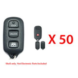 2004 - 2009 Toyota Remote Control Shell 4B for FCC# HYQ12BAN / HYQ12BBX (50 Pack)