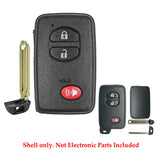 2007 - 2014 Toyota Smart Prox Key Shell 3B for FCC# HYQ14AAB