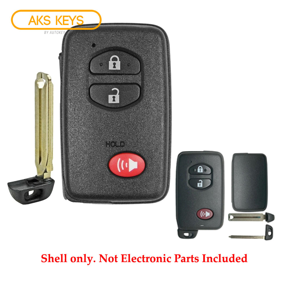 2007 - 2014 Toyota Smart Prox Key Shell 3B for FCC# HYQ14AAB