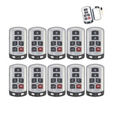 2010 - 2019 Toyota Sienna Smart Prox Key Shell 6B for FCC# HYQ14ADR (10 Pack)