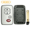 2007 - 2016 Toyota Smart Key Silver Shell 4B with FCC# HYQ14AAB/ HYQ14AEM/ HYQ14ACX