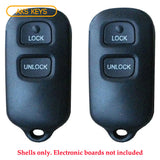 Toyota Remote Control Shell 3B for FCC# GQ43VT14T (2 Pack)