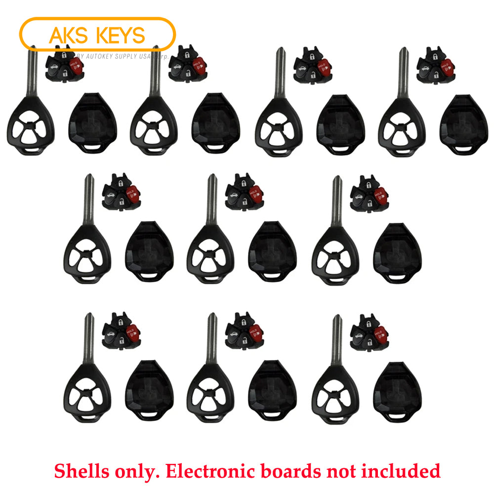 2008 - 2013 Toyota Scion Remote Key Shell 4B (10 Pack)